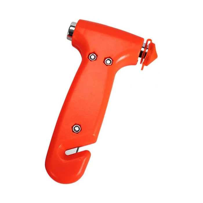 Safety Hammer w/ Seatbelt Cutter Red - 837 - Subimods.com
