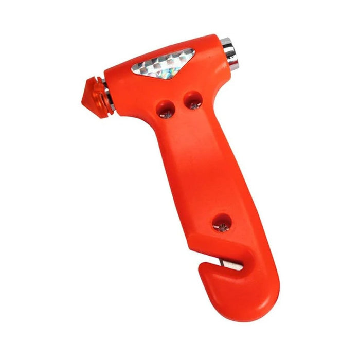 Safety Hammer w/ Seatbelt Cutter Red - 837 - Subimods.com