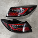 (Scratch and Dent) Molded Innovations EVO+ Style Sequential LED Tail Lights Clear Lens w/ Black Base & Red Bar 2022-2026 BRZ / 2022-2026 GR86 - MI-SB2003-CBRCR-SAD-1368 - Subimods.com