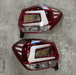 (Scratch and Dent) Molded Innovations LED Tail Lights Clear Lens w/ Red Base & White Bar 2013-2017 Crosstrek / 2012-2016 Impreza Hatch - MI-9233-CR-SAD-1300 - Subimods.com
