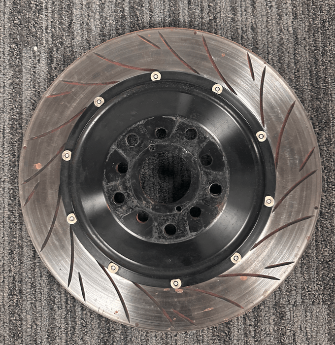 (Scratch and Dent) Rotora Big Brake Kit 6/4 Piston Calipers w/ Slotted Rotors Red 2022 - 2024 WRX w/ Manual E - Brake - ROTORA - KIT - 003RS - SAD - 1289 - Subimods.com