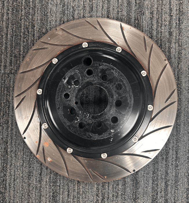 (Scratch and Dent) Rotora Big Brake Kit 6/4 Piston Calipers w/ Slotted Rotors Red 2022 - 2024 WRX w/ Manual E - Brake - ROTORA - KIT - 003RS - SAD - 1289 - Subimods.com