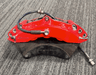 (Scratch and Dent) Rotora Big Brake Kit 6/4 Piston Calipers w/ Slotted Rotors Red 2022 - 2024 WRX w/ Manual E - Brake - ROTORA - KIT - 003RS - SAD - 1289 - Subimods.com