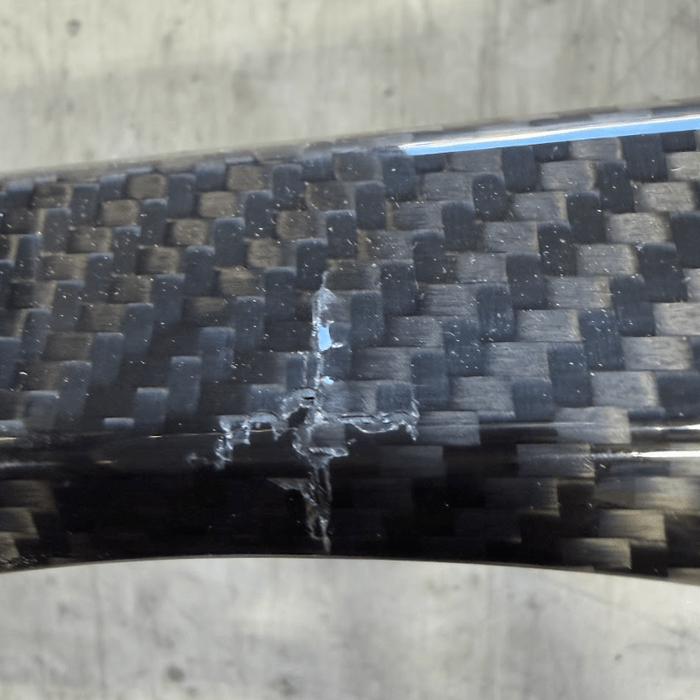 (Scratch and Dent) Subaru OEM Carbon Fiber Rear Trunk Lid Garnish 2022-2026 WRX - J121SVC000-SAD-1365 - Subimods.com
