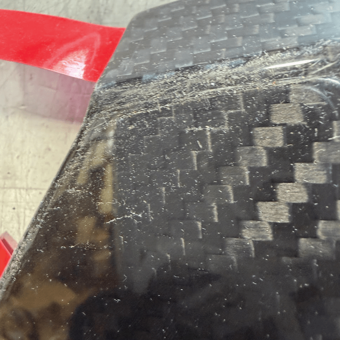 (Scratch and Dent) Subaru OEM Carbon Fiber Rear Trunk Lid Garnish 2022-2026 WRX - J121SVC000-SAD-1365 - Subimods.com