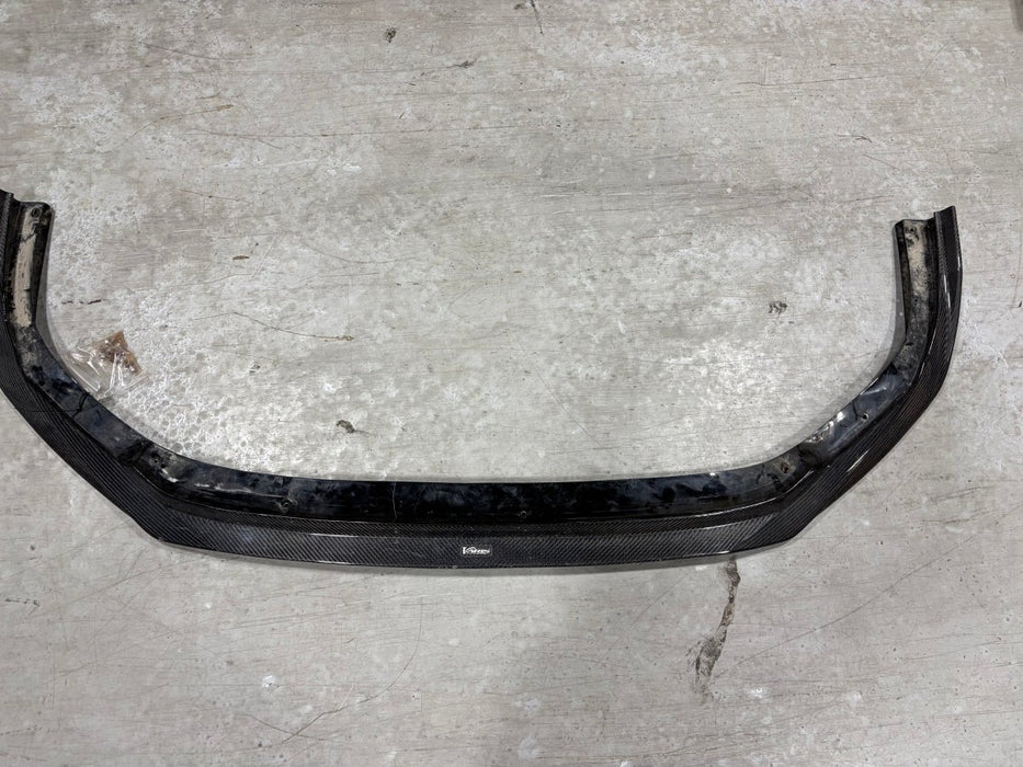 (Scratch and Dent) Varis Arising I Carbon Fiber Front Lip 2022-2026 WRX - VASU-501-SAD-1385 - Subimods.com