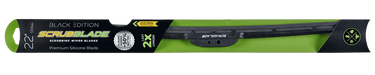 Scrubblade Black Edition Wiper Blade - PB2800 - Subimods.com