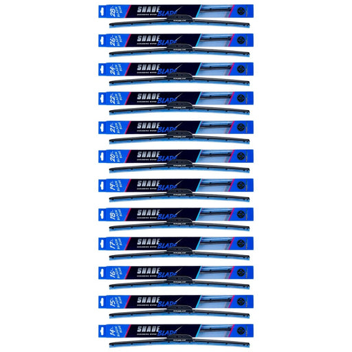 Scrubblade Blazin Blue ShadeBlade Wiper Blade - CBB2800 - Subimods.com