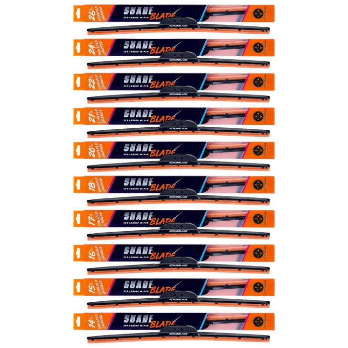 Scrubblade Oohlala Orange ShadeBlade Wiper Blade - CBO2600 - Subimods.com