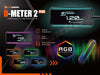 Shadow Meter D - Meter - 2 Multi OBD2 Display Gauge - SWOBDII-DM2-P - Subimods.com