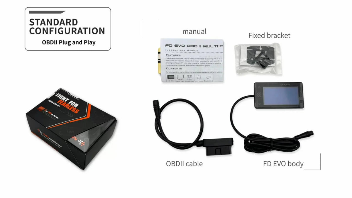 Shadow Meter FD EVO OBD II Multi - functional Display - SWOBDII - FDEVO - Subimods.com