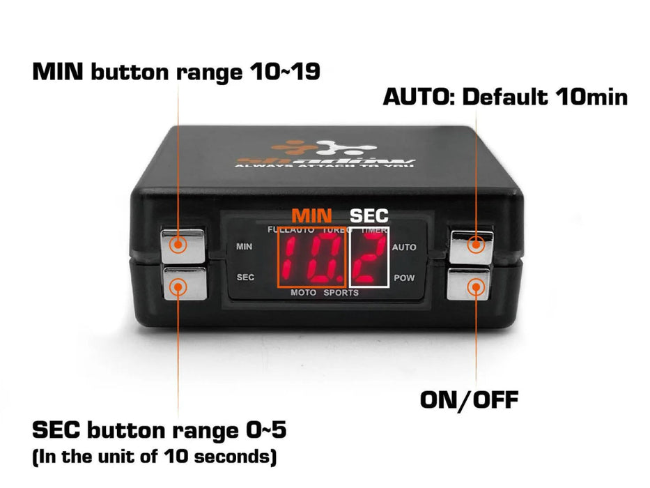 Shadow Meter Turbo Timer - SWTBT - 12V - Subimods.com