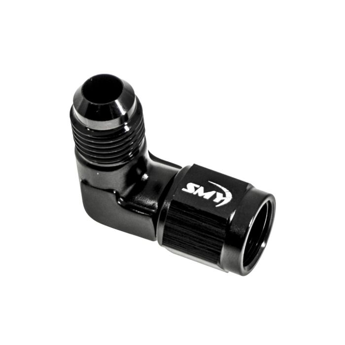 SMY 6AN Male to 6AN 90 Degree Female Swivel Hose Fitting Adapter - SMY-92116 - Subimods.com