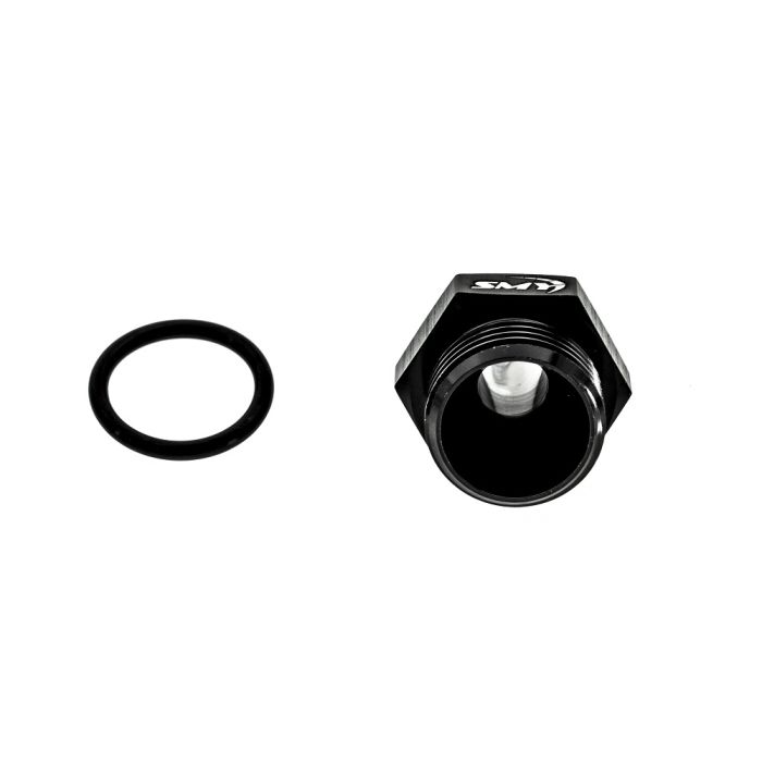SMY 6AN Flare to 8AN Straight Cut w/ O-Ring Adapter Fitting