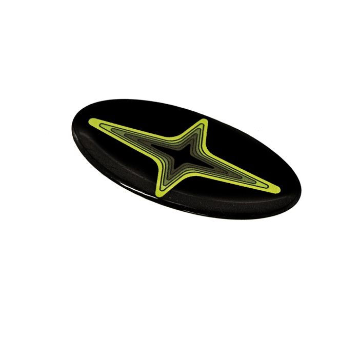 SMY Steering Wheel Gel Emblem Concept Design Neon Green 2002-2026 WRX / 2004-2021 STI