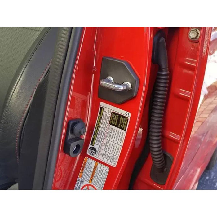 SMY Door Striker Cover Set 08-26 WRX / 08-21 STI / 09-25 Forester / 13-26 Crosstrek / 08-26 Impreza - SMY-CVR-STK - Subimods.com