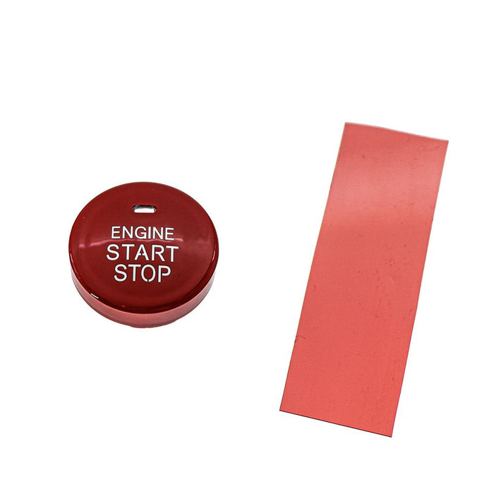 SMY Gloss Red Push Start Button Replacement 2015-2026 WRX / STI - SMY-BT-CVR - Subimods.com