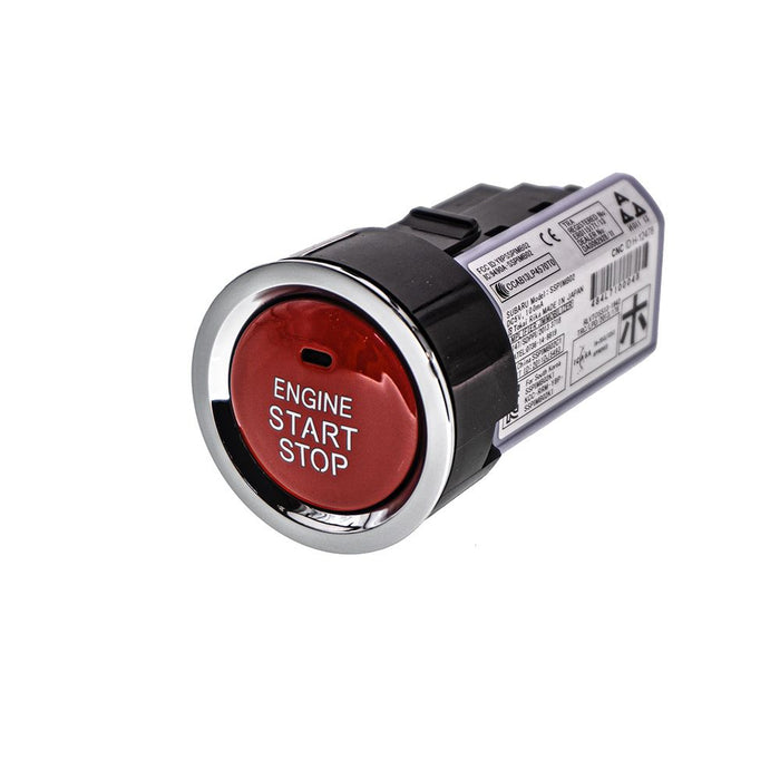 SMY Gloss Red Push Start Button Replacement 2015-2026 WRX / STI - SMY-BT-CVR - Subimods.com