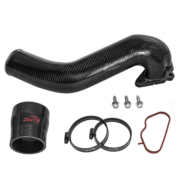 SMY Godzilla Carbon Fiber Top Mount Intercooler Pipe 2022 - 2024 WRX / 2019 - 2024 Ascent / 2019 - 2024 Outback / 2020 - 2024 Legacy XT - SMY - BBC - VBCF - Subimods.com