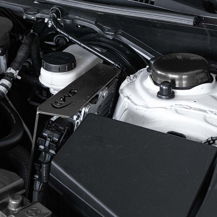 SMY Polyurethane Strut Tower Covers Black 2022 - 2024 WRX - SMY - SCAP - BK - Subimods.com