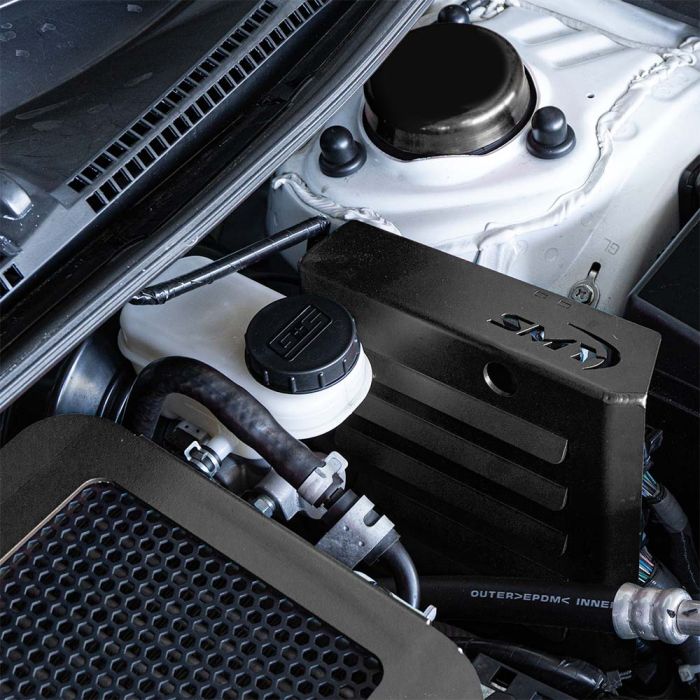 SMY Polyurethane Strut Tower Covers Black 2022-2026 WRX - SMY-SCAP-BK - Subimods.com
