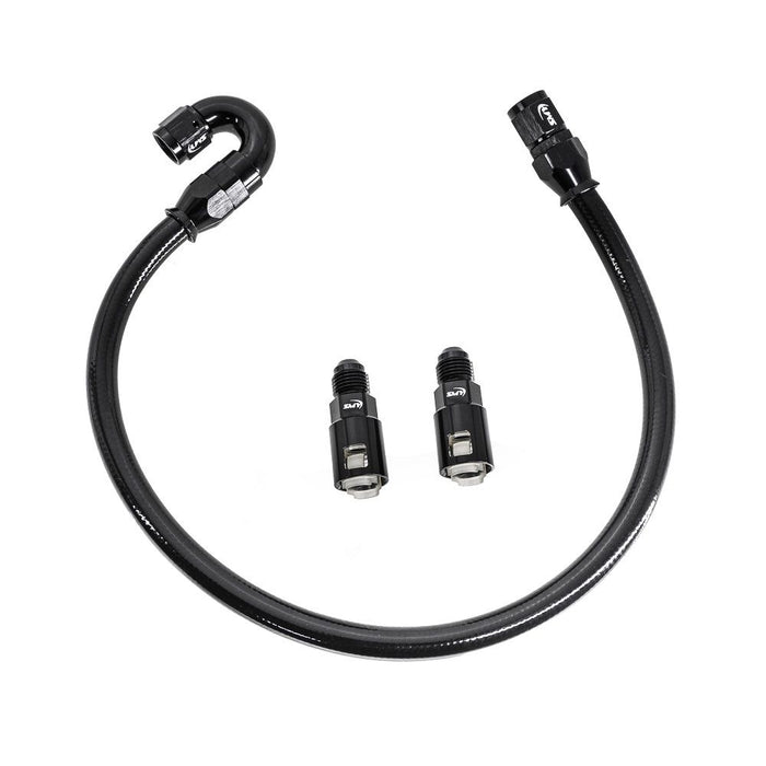 SMY PTFE Top Feed Fuel Line Flex Fuel Upgrade Hose Kit 2008 - 2014 WRX / 2008 - 2021 STI - Subimods.com