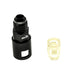 SMY Quick Disconnect EFI Adapter Fitting 6AN to 3/8in - SMY - 02902 - Subimods.com