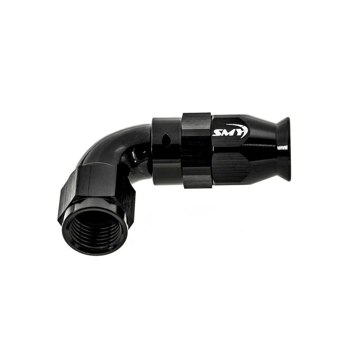 SMY Reusable PTFE Forged Full Flow Hose End 90 Degree 6AN - SMY - 8369006 - Subimods.com