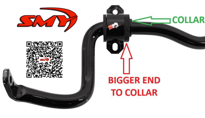 SMY Stealth 26mm Front & 24mm Rear Sway Bar w/ Endlinks & LCA Kit Stock Height / Lifted 2022-2026 WRX - SMY-SUS-VBPK3B - Subimods.com