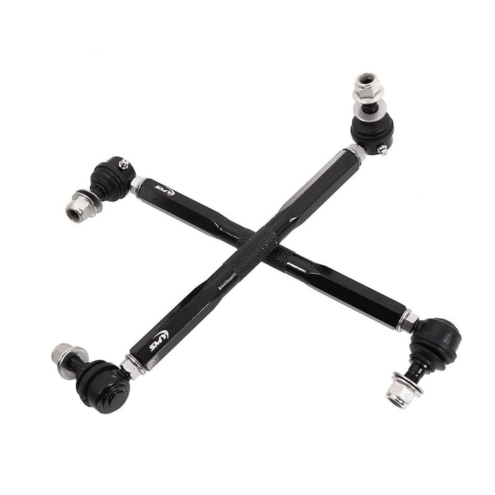 SMY Stealth Heavy Duty Adjustable Front End Link Set For Use w/ OEM Height or Lifted 2022 - 2025 WRX / 2018 - 2026 Crosstrek / 2019 - 2025 Forester / 2026 Outback - SMY - SUS - VBFEO - Subimods.com