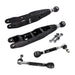 SMY Stealth Pillow Ball CNC Aluminum Adjustable Rear Control Arm / Toe Kit 2008 - 2021 WRX / 2008 - 2021 STI / 2013 - 2021 BRZ - SMY - SUS - CTK - CNC - GR - Subimods.com