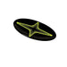 SMY Steering Wheel Gel Emblem Concept Design Neon Green 2002-2026 WRX / 2004-2021 STI - SMY-CONC-STR-NG - Subimods.com