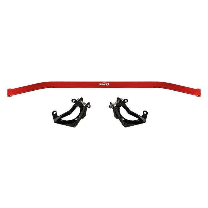 SMY Tallboy Front Strut Tower Brace Wrinkle Red 2022-2026 WRX