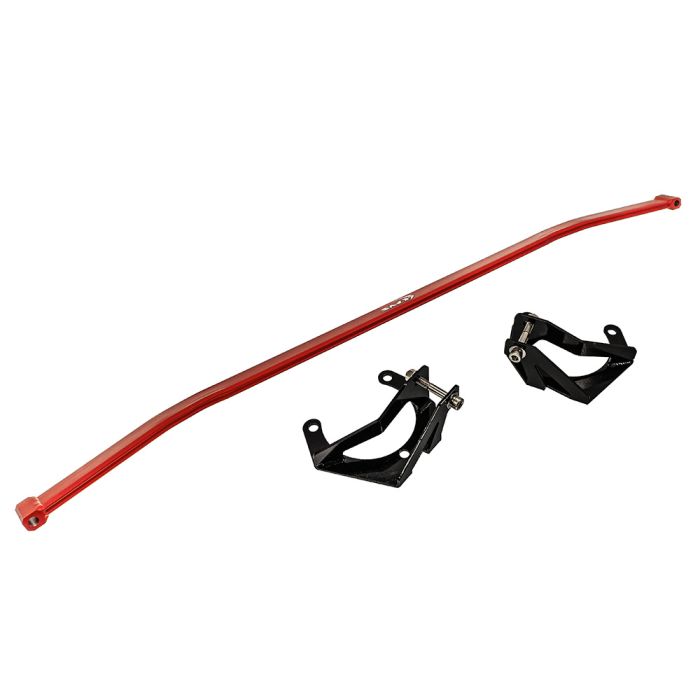 SMY Tallboy Front Strut Tower Brace Wrinkle Red 2022-2026 WRX
