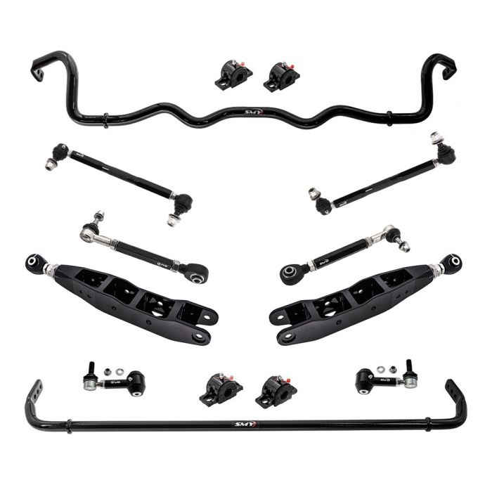SMY Stealth 26mm Front & 24mm Rear Sway Bar w/ Endlinks & LCA Kit Stock Height / Lifted 2022-2026 WRX