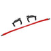 SMY Tallboy Front Strut Tower Brace Wrinkle Red 2015-2021 WRX / 2015-2021 STI - SMY-SUS-TWRVA - Subimods.com
