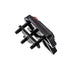 SMY TR Tuner Ready Front Badge Black / Red 2022 - 2025 WRX - SMY - EMB - TR2F - Subimods.com