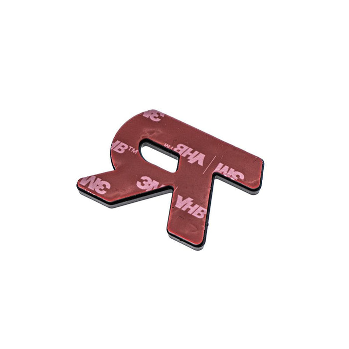 SMY TR Tuner Ready Trunk Badge Black / Red 2022 - 2025 WRX - SMY - EMB - TR2 - Subimods.com