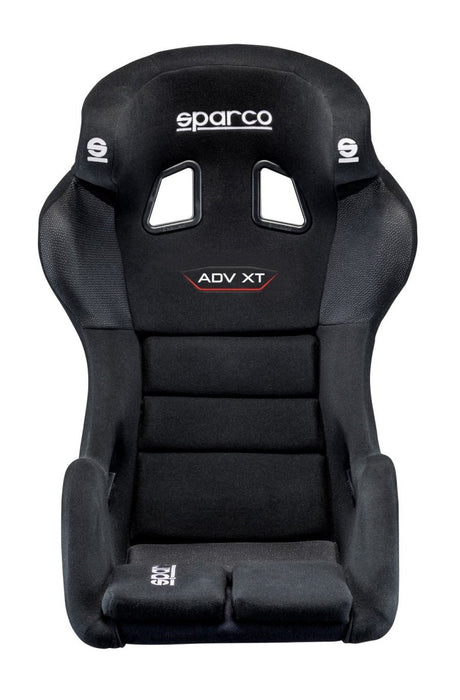 Sparco ADV XT Fixed Back Racing Seat Black w/ Carbon Fiber Shell - 008002ZNR - Subimods.com