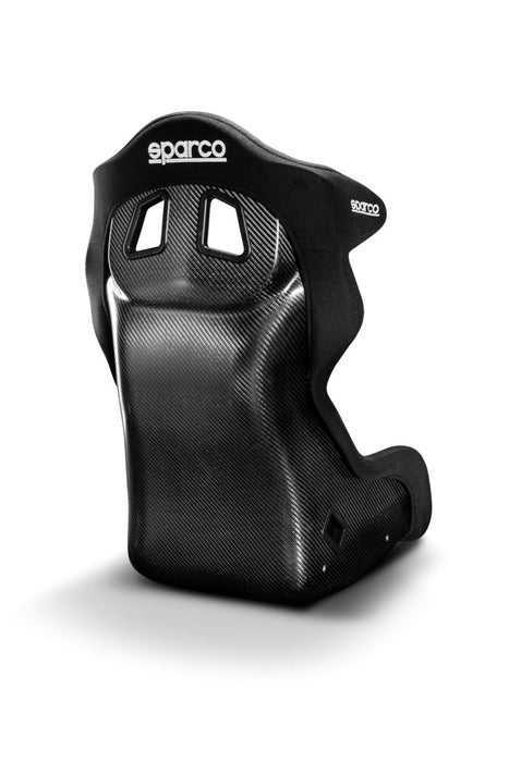 Sparco Circuit II Fixed Back Racing Seat Black w/ Carbon Fiber Shell - 008011ZNR - Subimods.com