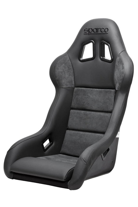 Sparco Evo L Performance Fixed Back Racing Seat Black - 008013RPNR - Subimods.com