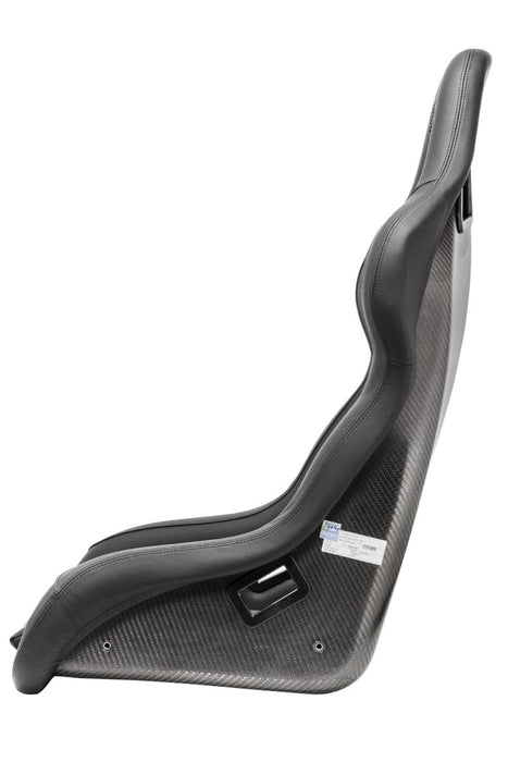 Sparco Evo L Performance Fixed Back Racing Seat Black w/ Carbon Fiber Shell - 008013ZPNR - Subimods.com