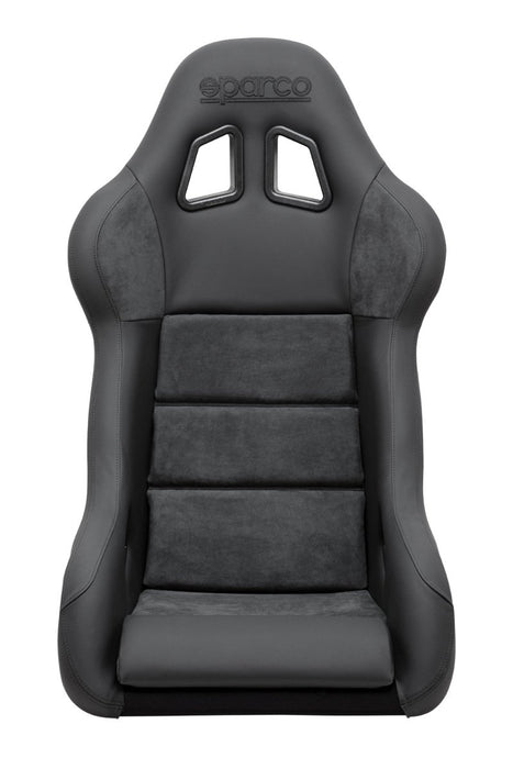 Sparco Evo L Performance Fixed Back Racing Seat Black w/ Carbon Fiber Shell - 008013ZPNR - Subimods.com