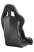 Sparco Evo L Performance Fixed Back Racing Seat Black w/ Carbon Fiber Shell - 008013ZPNR - Subimods.com