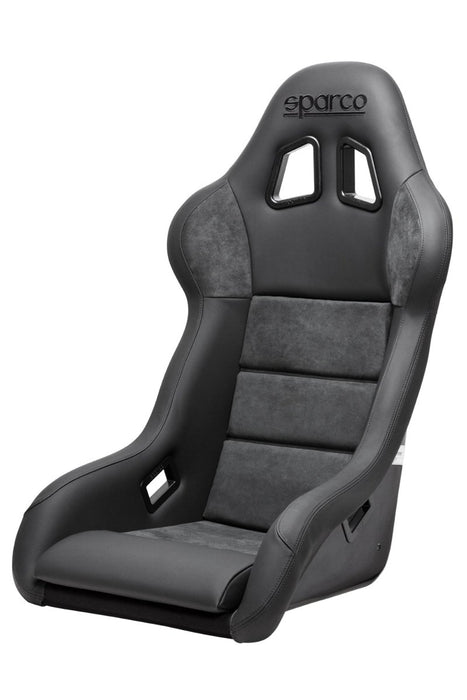 Sparco Evo QRT Performance Fixed Back Racing Seat Black - 008007RPNR - Subimods.com