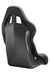 Sparco Evo QRT Performance Fixed Back Racing Seat Black w/ Carbon Fiber Shell - 008007ZPNR - Subimods.com