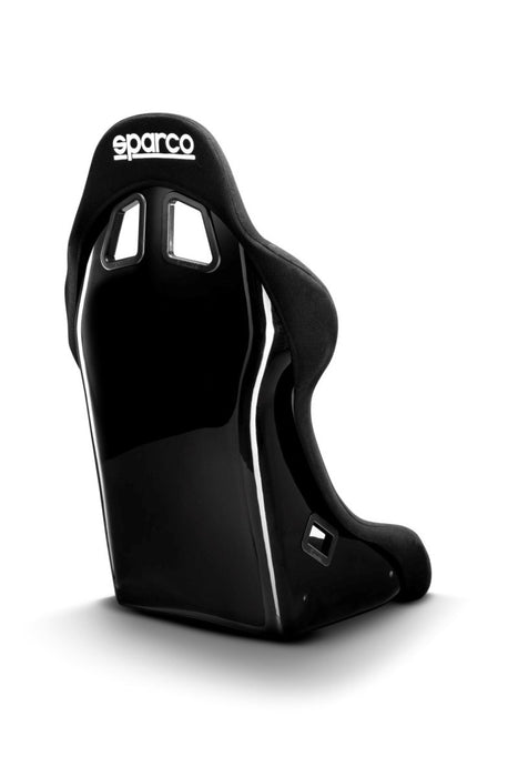 Sparco Evo S QRT Fixed Back Racing Seat Black - 008024RNR - Subimods.com
