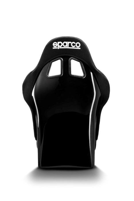 Sparco Evo S QRT Fixed Back Racing Seat Black - 008024RNR - Subimods.com