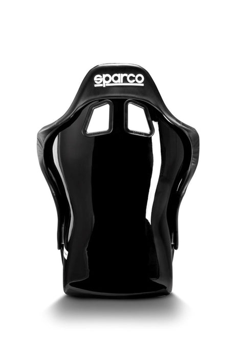 Sparco Grid Q Fixed Back Racing Seat Black Vinyl - 008009RNRSKY - Subimods.com