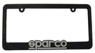 Sparco License Plate Frame Black w/ Grey Logo - SP099FRAME - Subimods.com